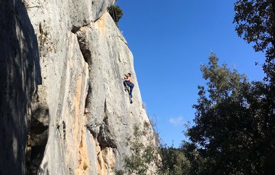 Escalade à Rochefort-du-Gard