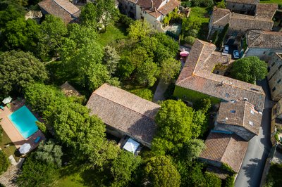 Vue du Ciel Mas des Sages