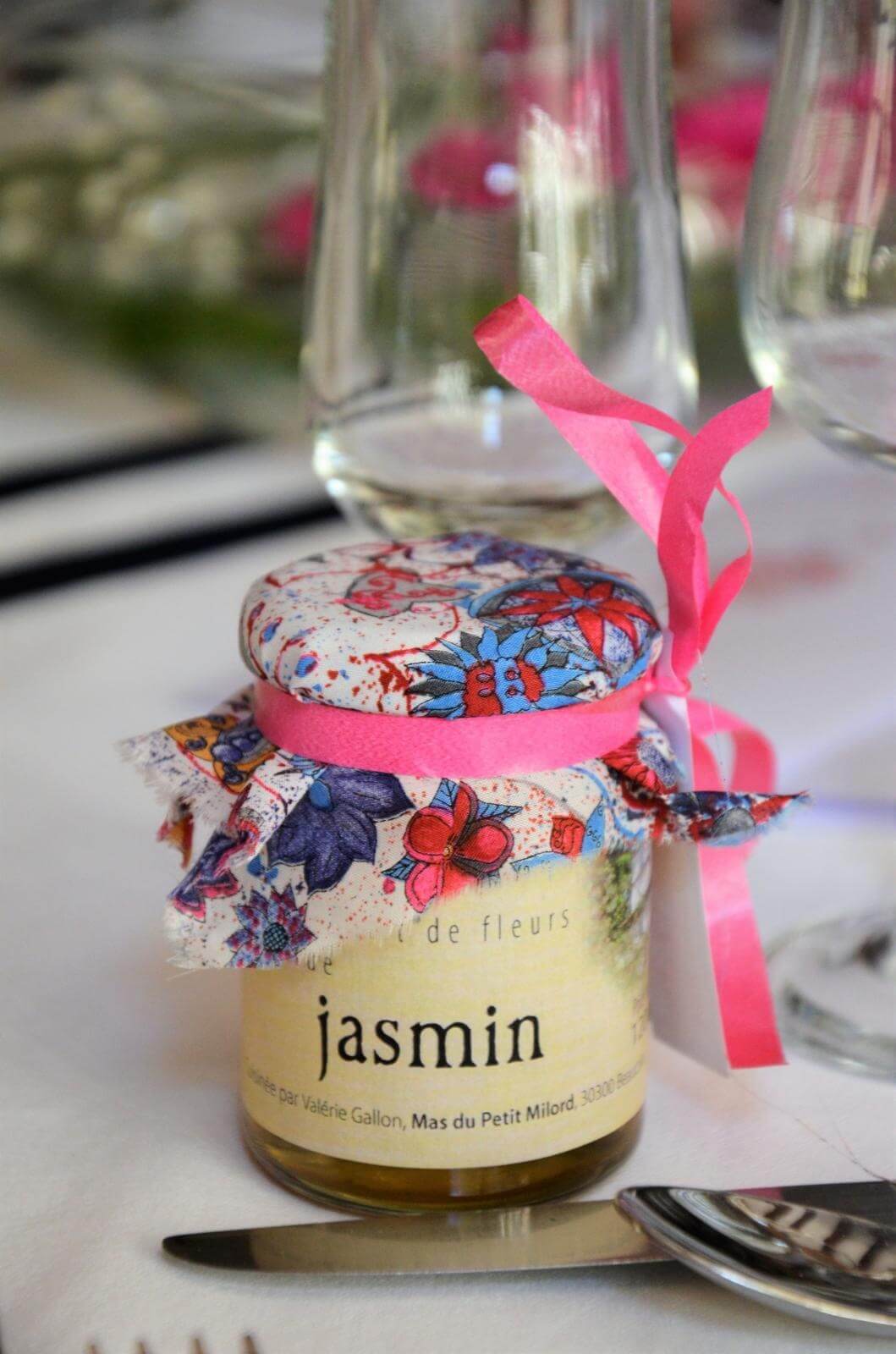 Confit de fleurs au Jasmin