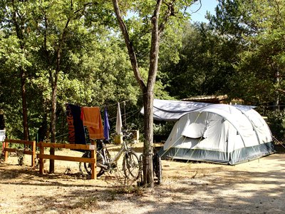 Emplacement tente