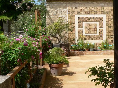 Jardin médiéval à Uzès