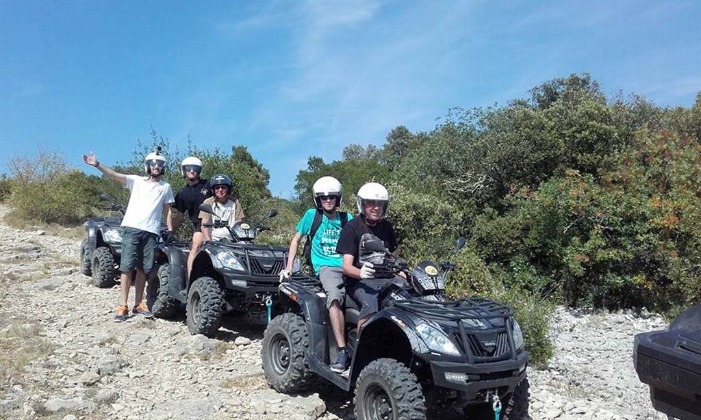 quad, Quissac, Piémont Cévenol, gard, activité sportive, randonnée