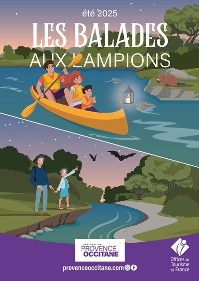 Partez pour une aventure douce et lumineuse : une randonnée au crépuscule ou une descente en canoë à la lueur des lampions.