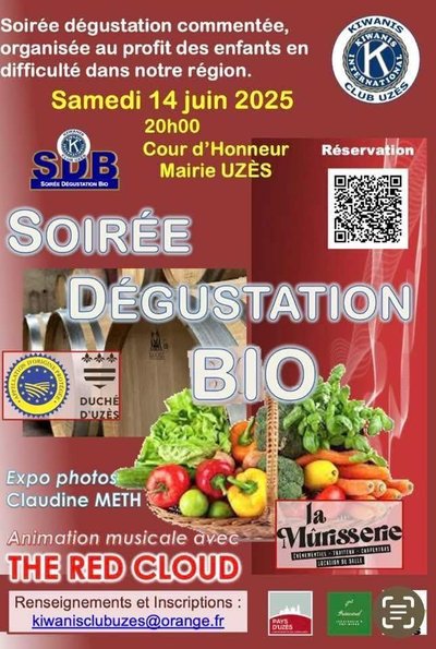 Soirée dégustation Bio commentée_Uzès