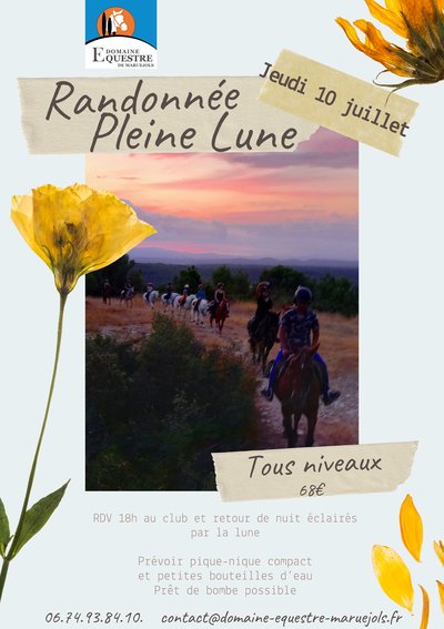 Randonnée pleine lune_Saint-Côme-et-Maruéjols
