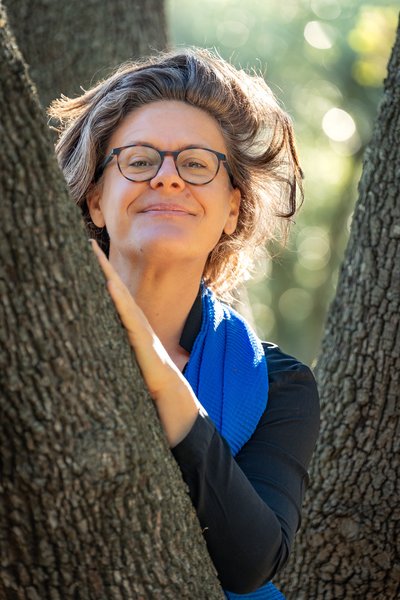 Séance de yoga dans les jardins de l'Abbaye Saint-André_Villeneuve-lez-Avignon