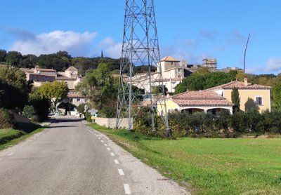 Village de Cassagnoles et Tour pigeonnier