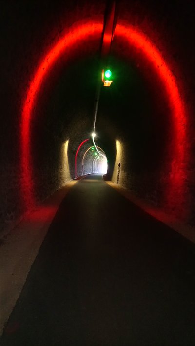 Tunnel de comps CP Les Amis du PDG et de sa voie verte