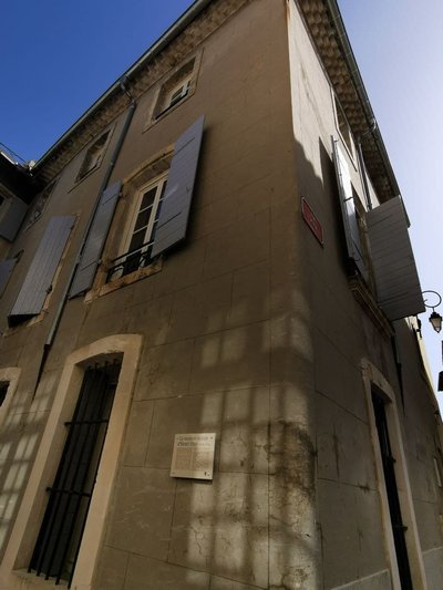 Maison natale d'Henri Pitot à Aramon