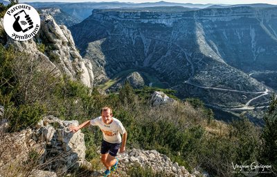 Trail sur le Cirque de Navacelles