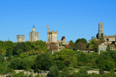 Vue sur le duché d'Uzès